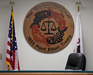 Justice funding supports activities in a Tulalip court of law